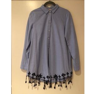 H&M Blue Shirt Size 4